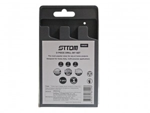 Набор сверл Ottom 9шт. бетон/дерево/метал, 5-6-8 мм арт.59005 - фото 3